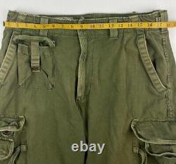 Polo Jeans Company Military Surplus Cargo Pants Mens 36x32 Olive Ralph Lauren