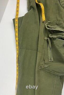 Polo Jeans Company Military Surplus Cargo Pants Mens 36x32 Olive Ralph Lauren