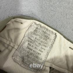 Polo Ralph Lauren Cargo Pants 34x32 Green Stretch Slim Fit Surplus Div Military