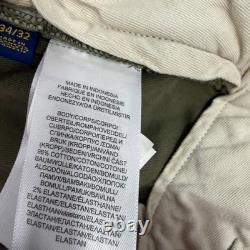 Polo Ralph Lauren Cargo Pants 34x32 Green Stretch Slim Fit Surplus Div Military