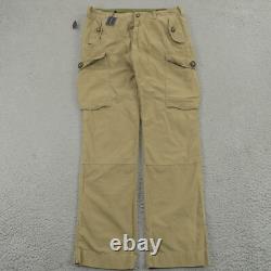 Polo Ralph Lauren Cargo Pants 36x34 Men Paratrooper Military Surplus MIL-J Khaki