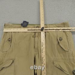 Polo Ralph Lauren Cargo Pants 36x34 Men Paratrooper Military Surplus MIL-J Khaki