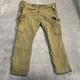 Polo Ralph Lauren Cargo Pants Mens 40x30 Beige Canvas Army Military Surplus