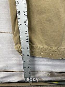 Polo Ralph Lauren Cargo Pants Mens 48B-32 Khaki Distressed Utility Surplus NWT