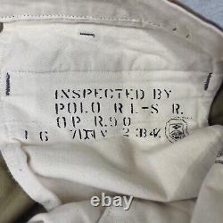 Polo Ralph Lauren Cargo Pants Mens 48x30 Camo Utility Military Camo Surplus Div