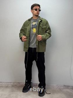 Polo Ralph Lauren Cotton Jacket Surplus Military Multipocket Army size XL