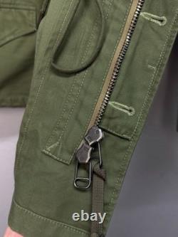 Polo Ralph Lauren Cotton Jacket Surplus Military Multipocket Army size XL