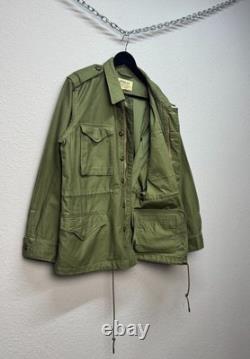 Polo Ralph Lauren Cotton Jacket Surplus Military Multipocket Army size XL