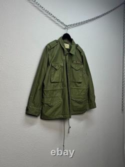 Polo Ralph Lauren Cotton Jacket Surplus Military Multipocket Army size XL