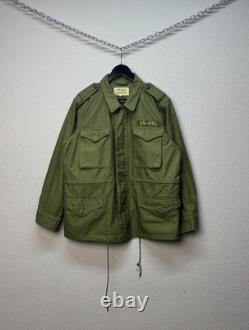 Polo Ralph Lauren Cotton Jacket Surplus Military Multipocket Army size XL
