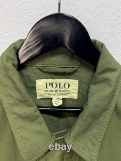 Polo Ralph Lauren Cotton Jacket Surplus Military Multipocket Army size XL