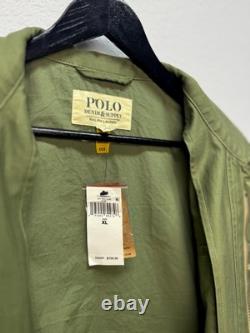 Polo Ralph Lauren Cotton Jacket Surplus Military Multipocket Army size XL