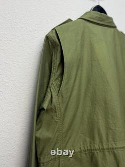 Polo Ralph Lauren Cotton Jacket Surplus Military Multipocket Army size XL