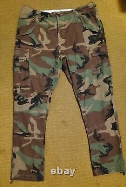 Polo Ralph Lauren Cotton Trouser Mountain Cargo Surplus Divsn Sz 36 Camouflage