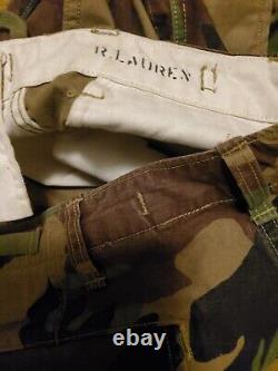 Polo Ralph Lauren Cotton Trouser Mountain Cargo Surplus Divsn Sz 36 Camouflage