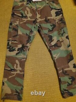 Polo Ralph Lauren Cotton Trouser Mountain Cargo Surplus Divsn Sz 36 Camouflage