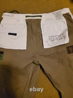 Polo Ralph Lauren Cotton Trouser Mountain Cargo Surplus Divsn Sz 36 Camouflage