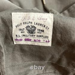 Polo Ralph Lauren Hooded Army Field Jacket Military surplus Men's jacket size S