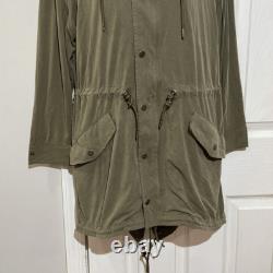 Polo Ralph Lauren Hooded Army Field Jacket Military surplus Men's jacket size S