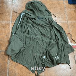 Polo Ralph Lauren Hooded Army Field Jacket Military surplus Men's jacket size S