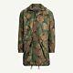 Polo Ralph Lauren Men Hooded Military Army Surplus Camo Marsh Coat Jacket Snwt