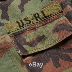 Polo Ralph Lauren Men Vtg Retro Military Army Camo Surplus Soldier Camp Jacket M