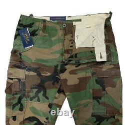 Polo Ralph Lauren Men's 32x32 Camo Utility Cargo Pant Military Surplus Division