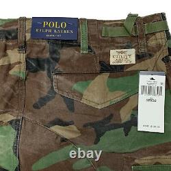 Polo Ralph Lauren Men's 32x32 Camo Utility Cargo Pant Military Surplus Division