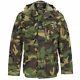 Polo Ralph Lauren Men's Military Army Camo Hooded Utility Jacket Vintage Large