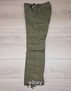 Polo Ralph Lauren Men's Olive Green Utility Surplus Slim Fit Cargo Pants