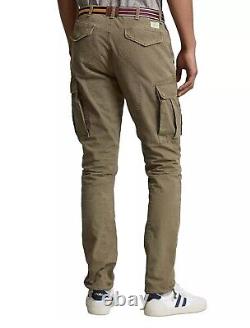 Polo Ralph Lauren Men's Olive Green Utility Surplus Slim Fit Cargo Pants