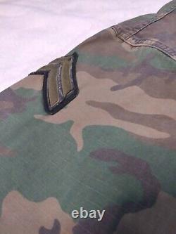 Polo Ralph Lauren Military Army Camo Officer Ripstop Soldier Camp Mens Large