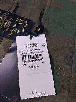 Polo Ralph Lauren Military Army Camo Officer Ripstop Soldier Camp Mens Large