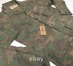 Polo Ralph Lauren Military Army Camo Officer Soldier Camp Overshirt Shirt Jacket