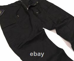 Polo Ralph Lauren Military Army Soldier Surplus Stretch Cargo Slim Pants Black