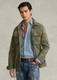 Polo Ralph Lauren Military Camo Officer Soldier Overshirt Shirt Jacket Large