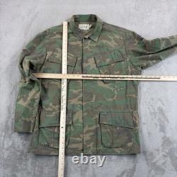 Polo Ralph Lauren Military Camo Officer Soldier Overshirt Shirt Jacket Large