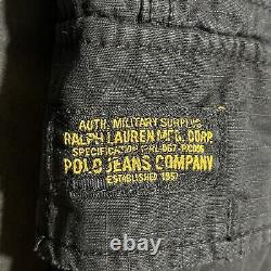 Polo Ralph Lauren Military Cargo Pants Rip Stop Paratrooper Flight Surplus 34x32