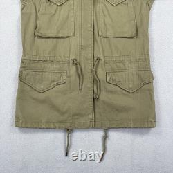 Polo Ralph Lauren Military Jacket Men's Small Green RL Surplus Army Field Coat