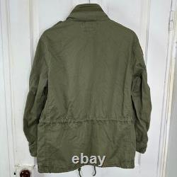 Polo Ralph Lauren Military Jacket Men's Small Green RL Surplus Army Field Coat