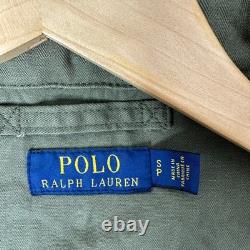 Polo Ralph Lauren Military Jacket Men's Small Green RL Surplus Army Field Coat