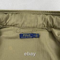 Polo Ralph Lauren Military Jacket Men's Small Green RL Surplus Army Field Coat