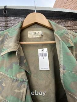 Polo Ralph Lauren Military Jungle Jacket BDU camo Size Medium New Ripstop