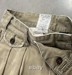 Polo Ralph Lauren Military Surplus Cargo Shorts Paratrooper Stencil Army Pleated