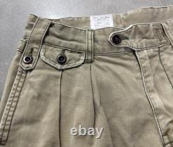 Polo Ralph Lauren Military Surplus Cargo Shorts Paratrooper Stencil Army Pleated