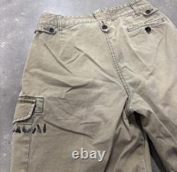 Polo Ralph Lauren Military Surplus Cargo Shorts Paratrooper Stencil Army Pleated