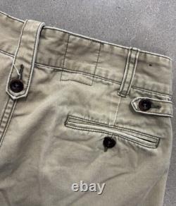 Polo Ralph Lauren Military Surplus Cargo Shorts Paratrooper Stencil Army Pleated