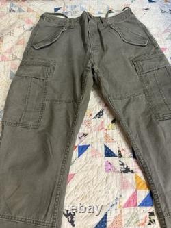 Polo Ralph Lauren Mountain Surplus Military Cargo Pants Army Green Size 32