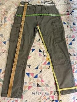 Polo Ralph Lauren Mountain Surplus Military Cargo Pants Army Green Size 32