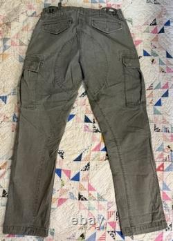 Polo Ralph Lauren Mountain Surplus Military Cargo Pants Army Green Size 32